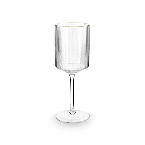 vtwonen wijnglas Seasonal Gold rim (set van 4) (400 ml) afbeelding