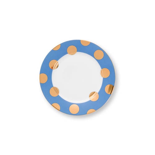 Pip Studio ontbijtbord Dot Delight (Ø21 cm) (set van 2) afbeelding