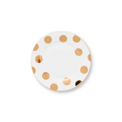 Pip Studio ontbijtbord Dot Delight (Ø21 cm) (set van 2) afbeelding