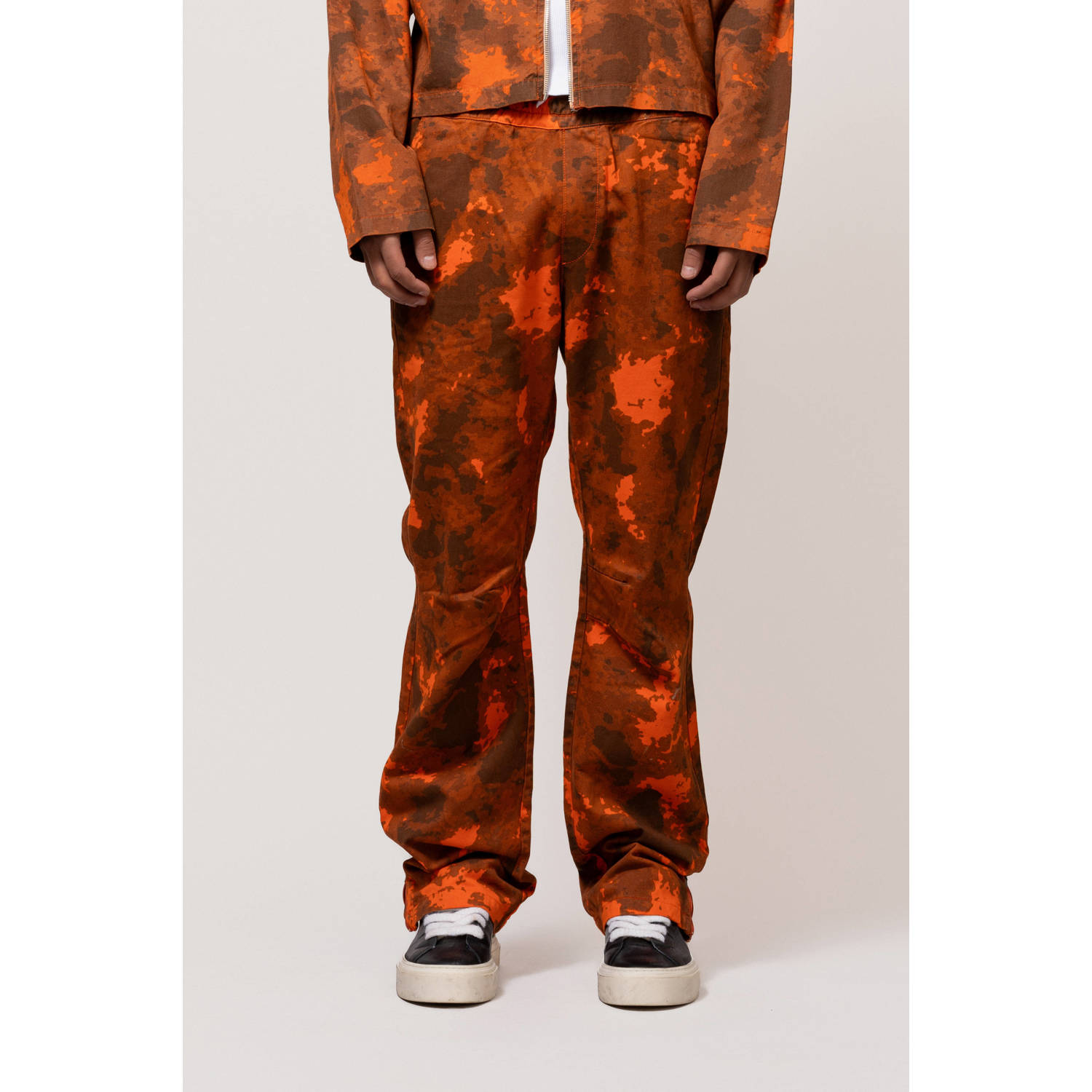 Equalité loose casual broek oranje