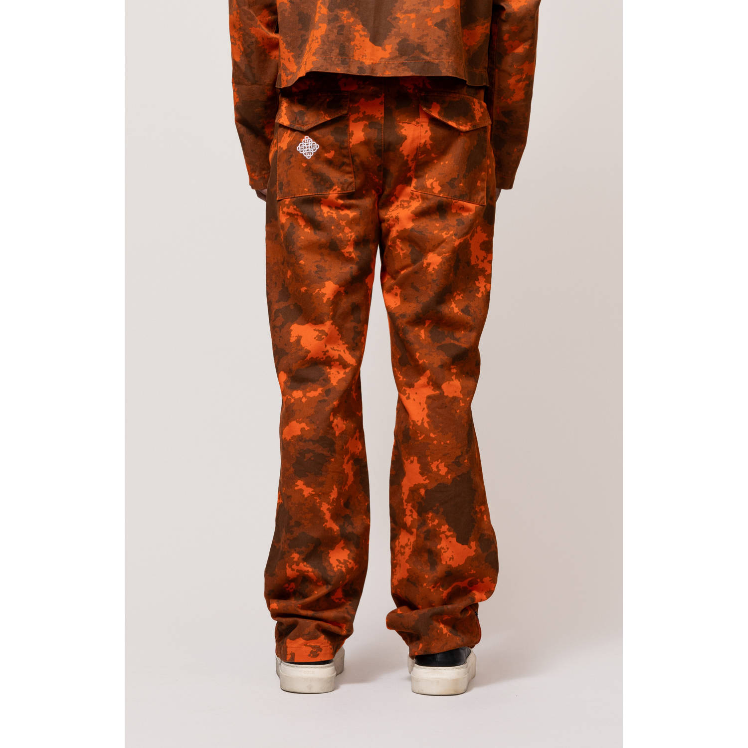 Equalité loose casual broek oranje