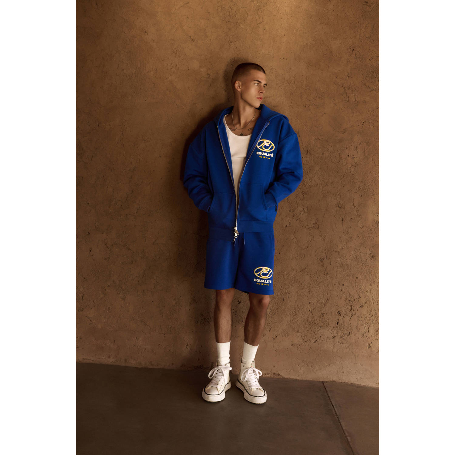 Equalité sweatvest blauw