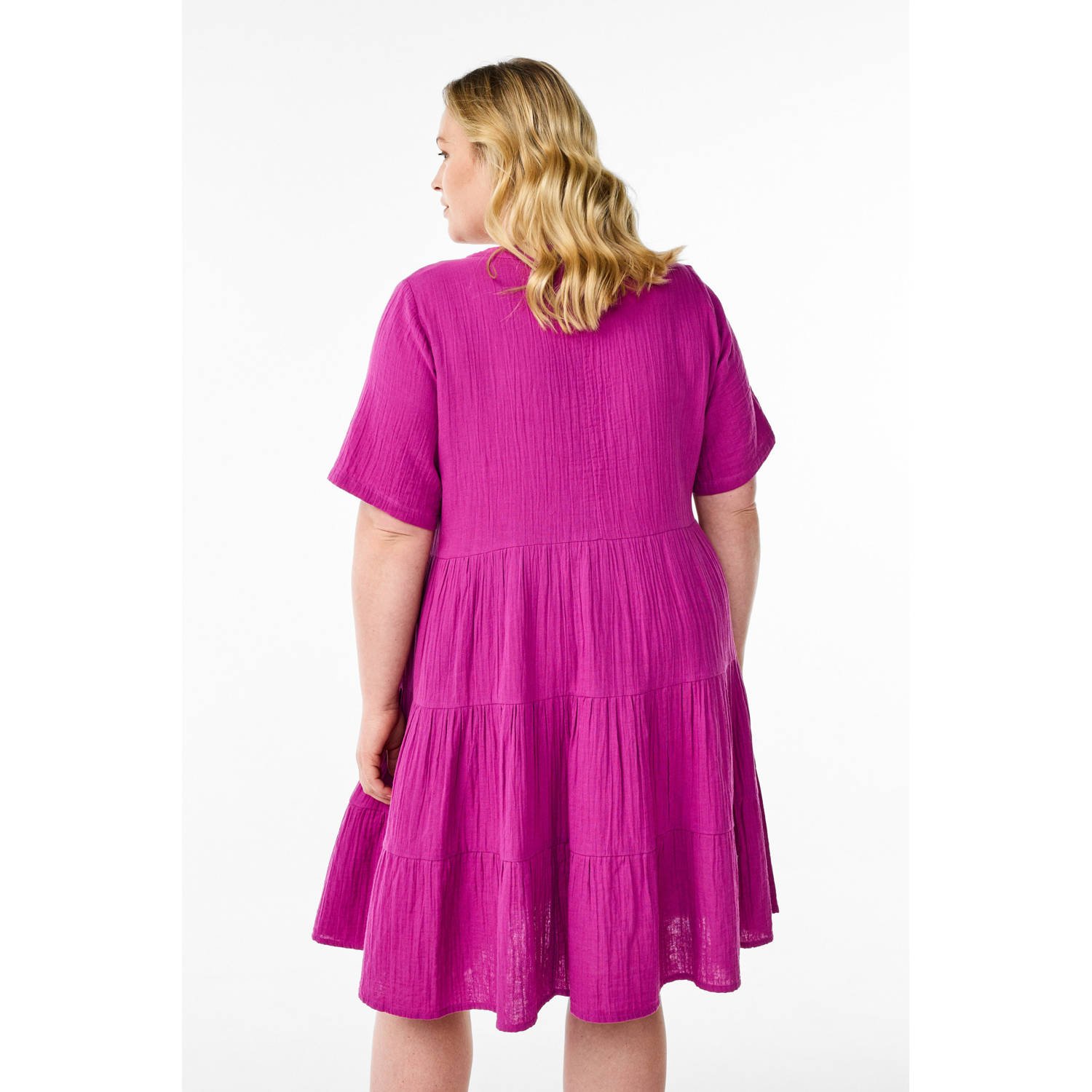 Zizzi zomerjurk violet