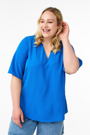 top blauw