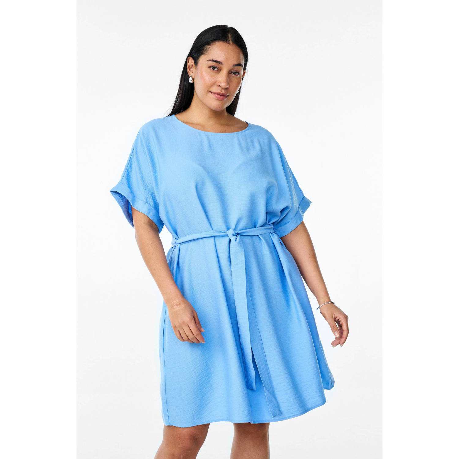 Zizzi zomerjurk blauw