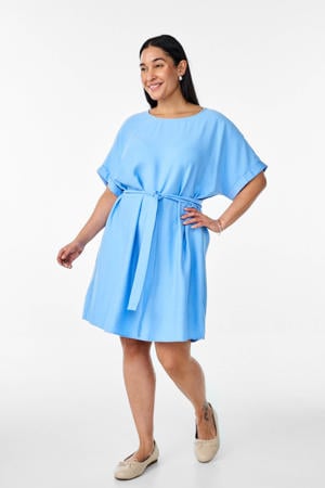 zomerjurk blauw