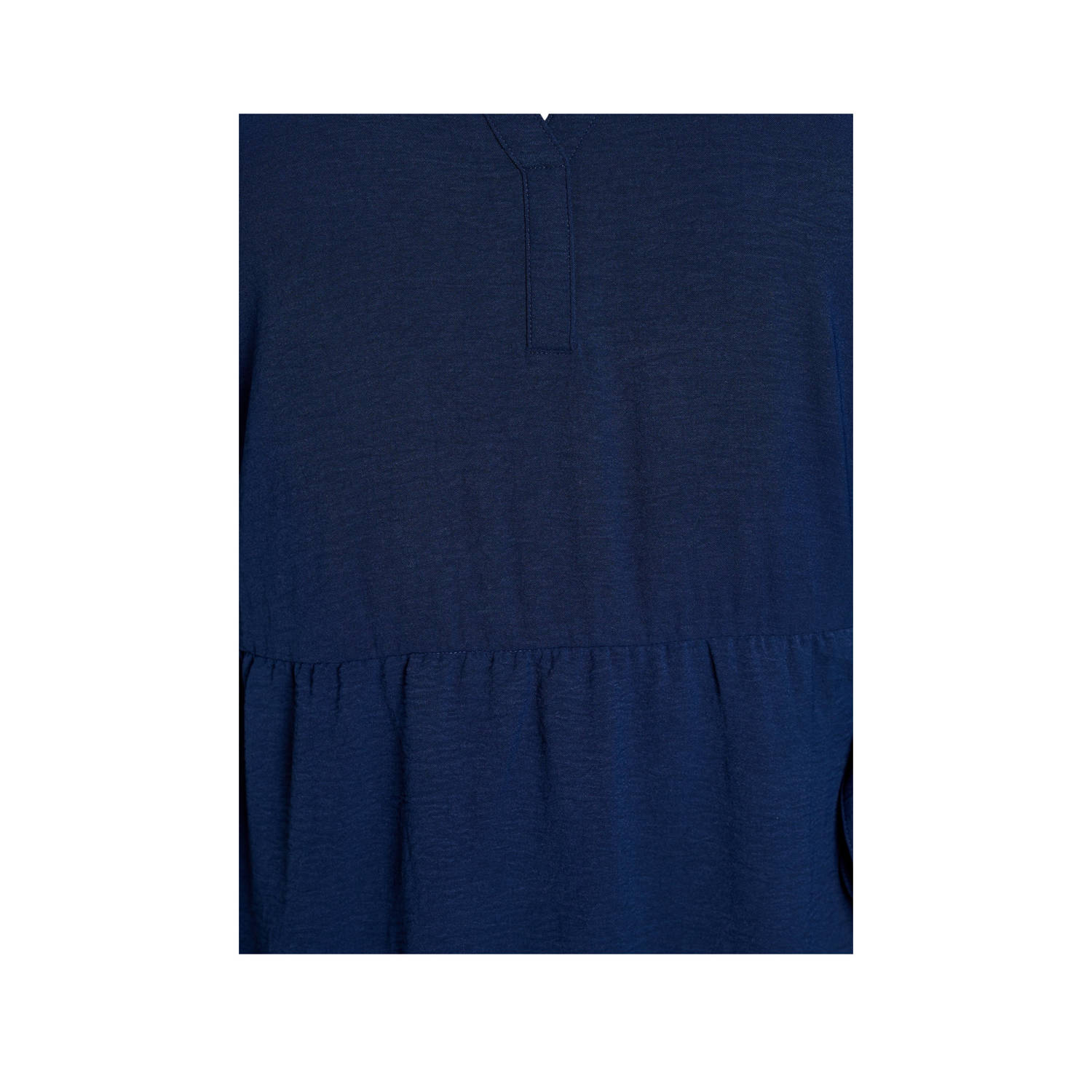 Zizzi midi jurk donkerblauw