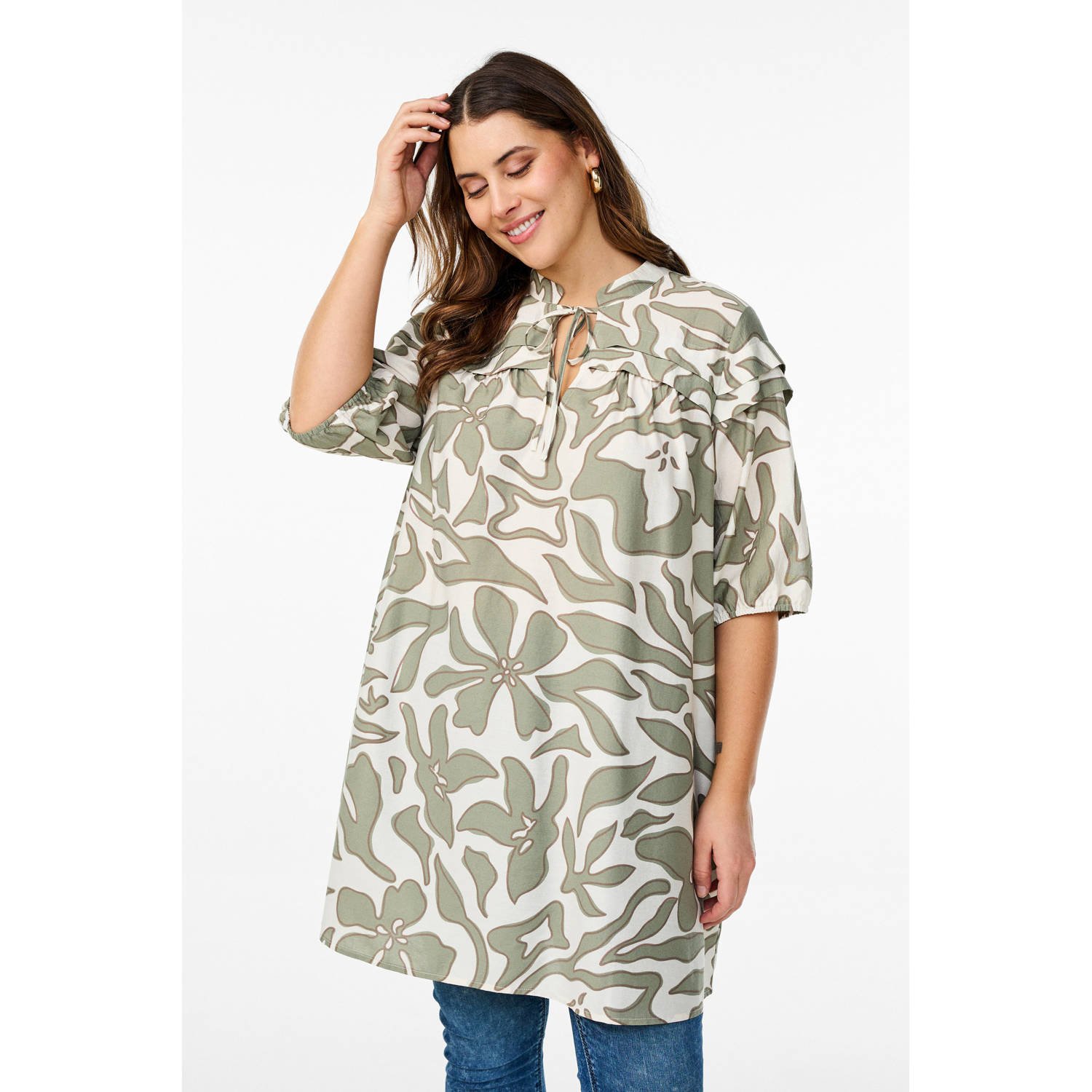 Zizzi tuniek kaki