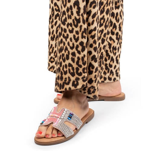 POSH by Poelman May slippers roze afbeelding