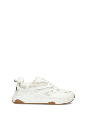 leren sneakers wit