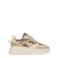 Poelman Jana chunky suède sneakers beige/panter