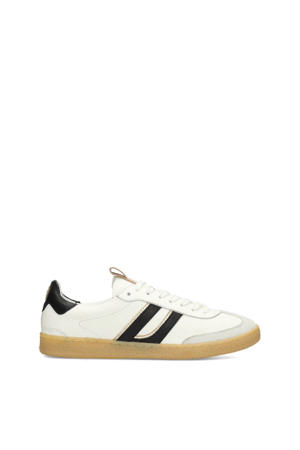 Polaro leren sneakers wit