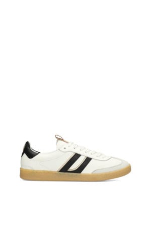 Polaro leren sneakers wit
