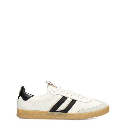 PS Poelman Polaro leren sneakers wit afbeelding