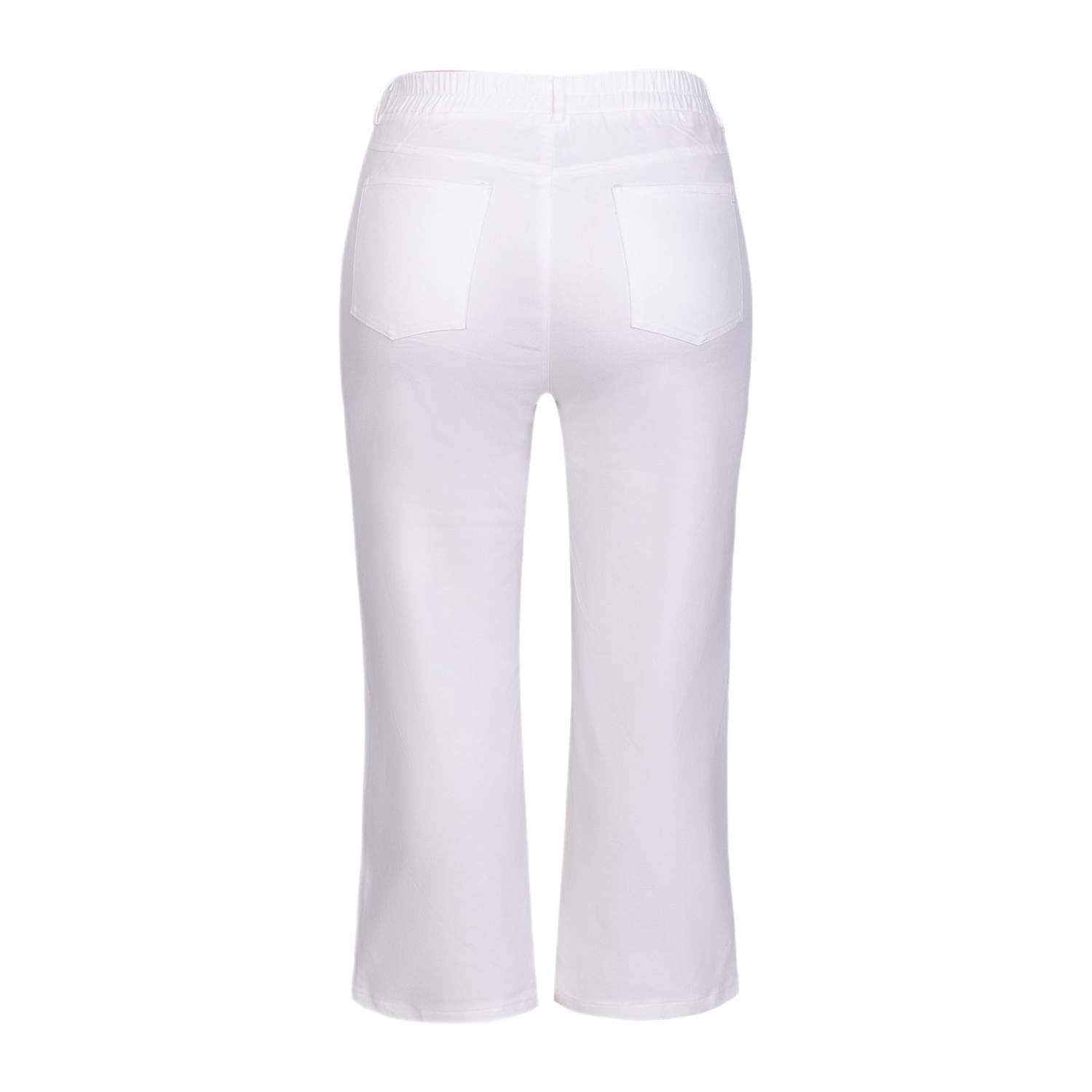 Exxcellent high waist straight leg jeans wit