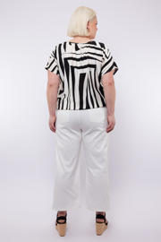 thumbnail: Exxcellent high waist straight leg jeans wit