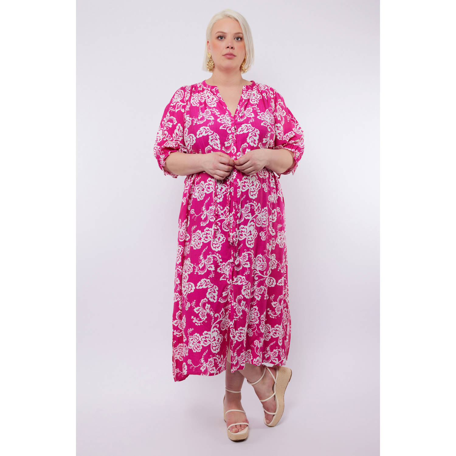 Exxcellent blousejurk roze