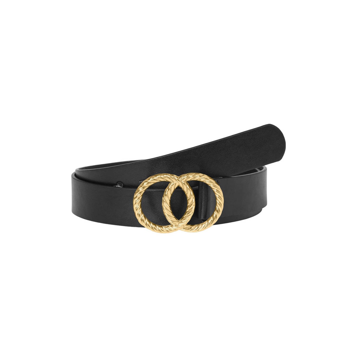 VERO MODA riem VMDITTE zwart goudkleurig