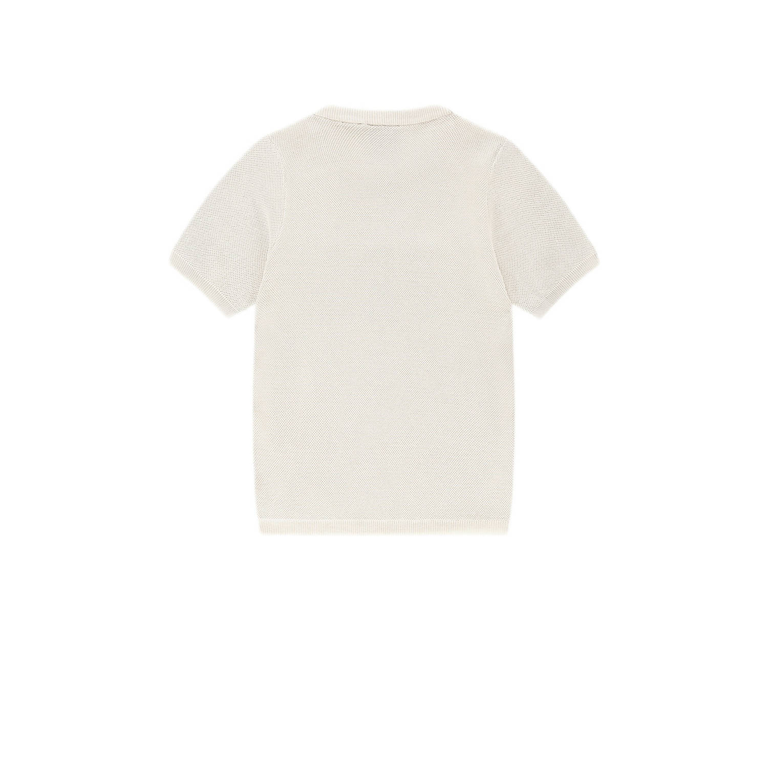 NIK&NIK T-shirt wit fijn gebreid