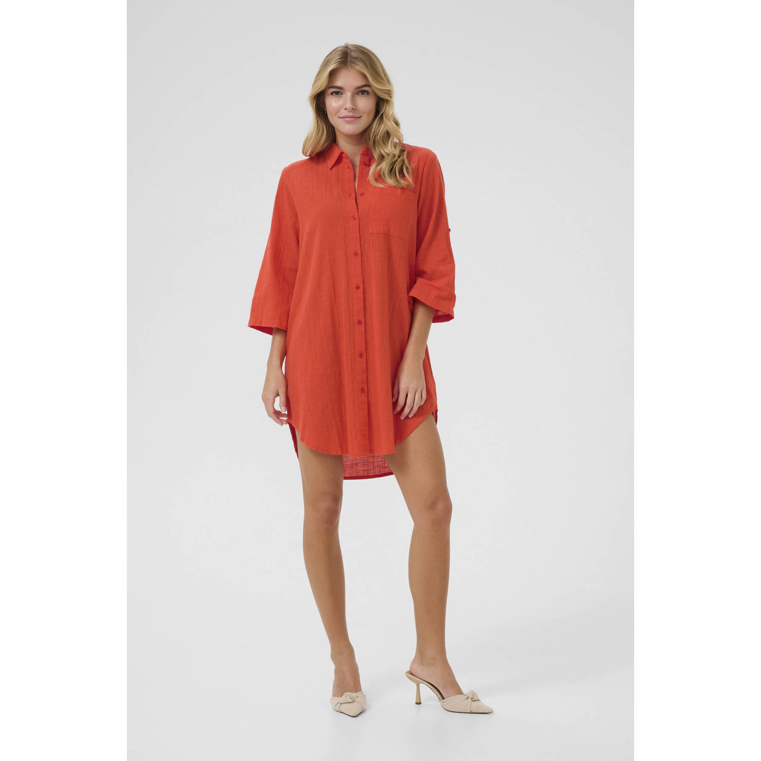 Kaffe tuniek rood