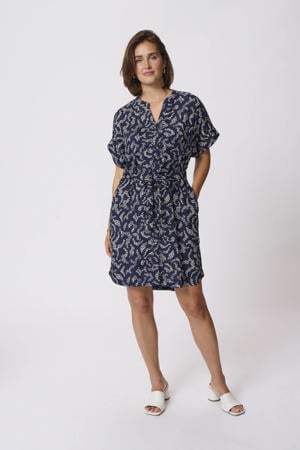 zomerjurk donkerblauw