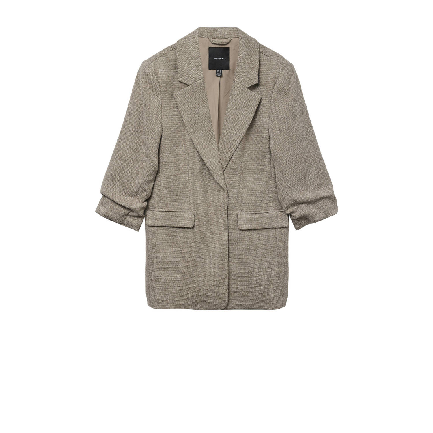 VERO MODA regular blazer taupe
