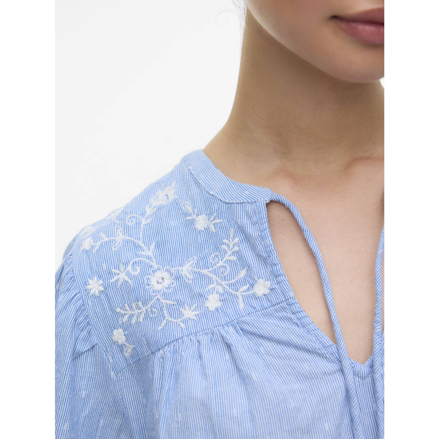 VERO MODA blousetop lichtblauw