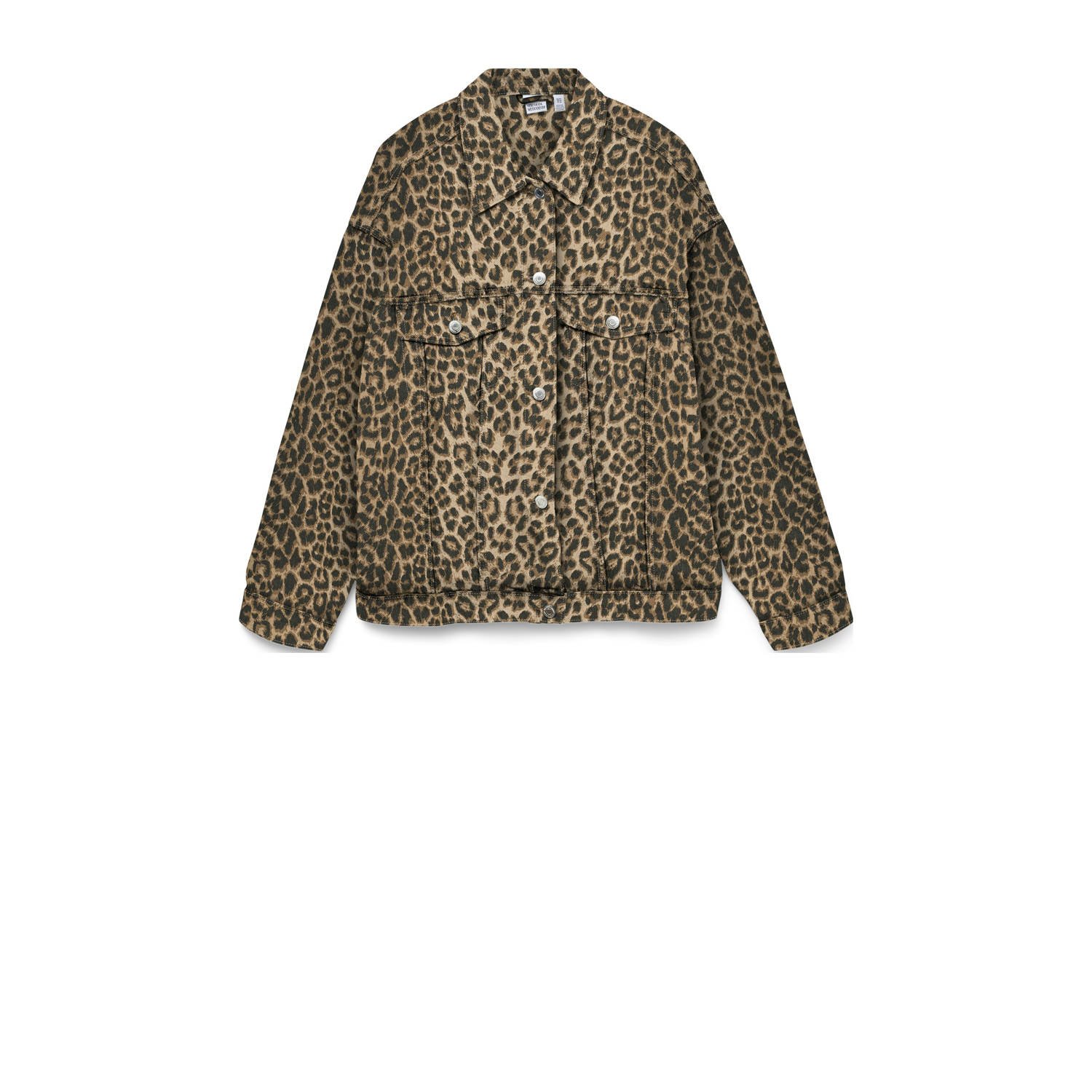 Vero Moda Oversized jeansjack van katoenmix model 'TESSA'