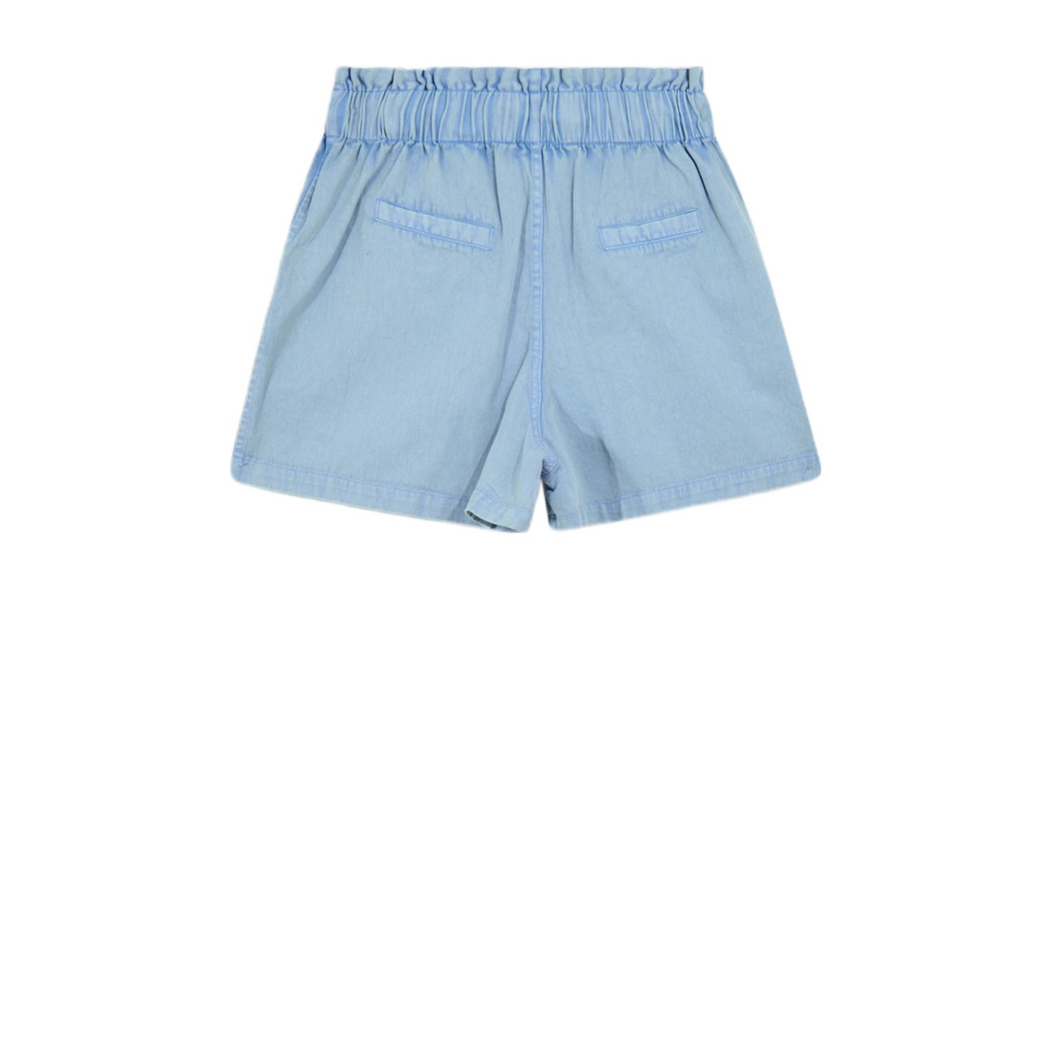 Shoeby regular fit casual short lichtblauw