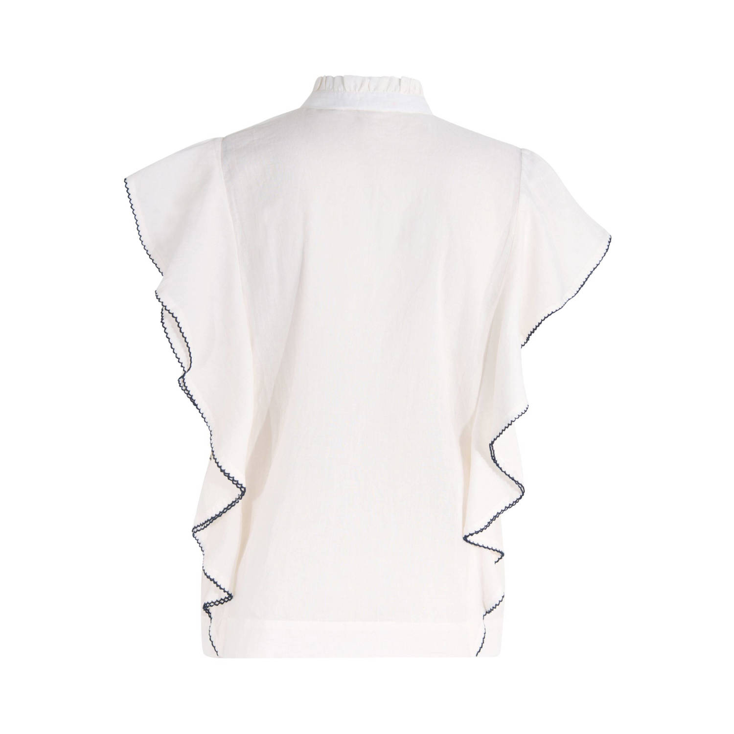 Shoeby top ecru broderie