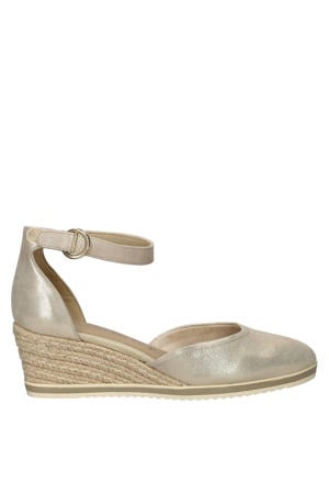 espadrilles goud