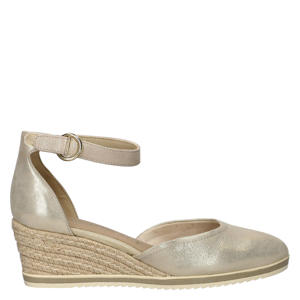   espadrilles goud