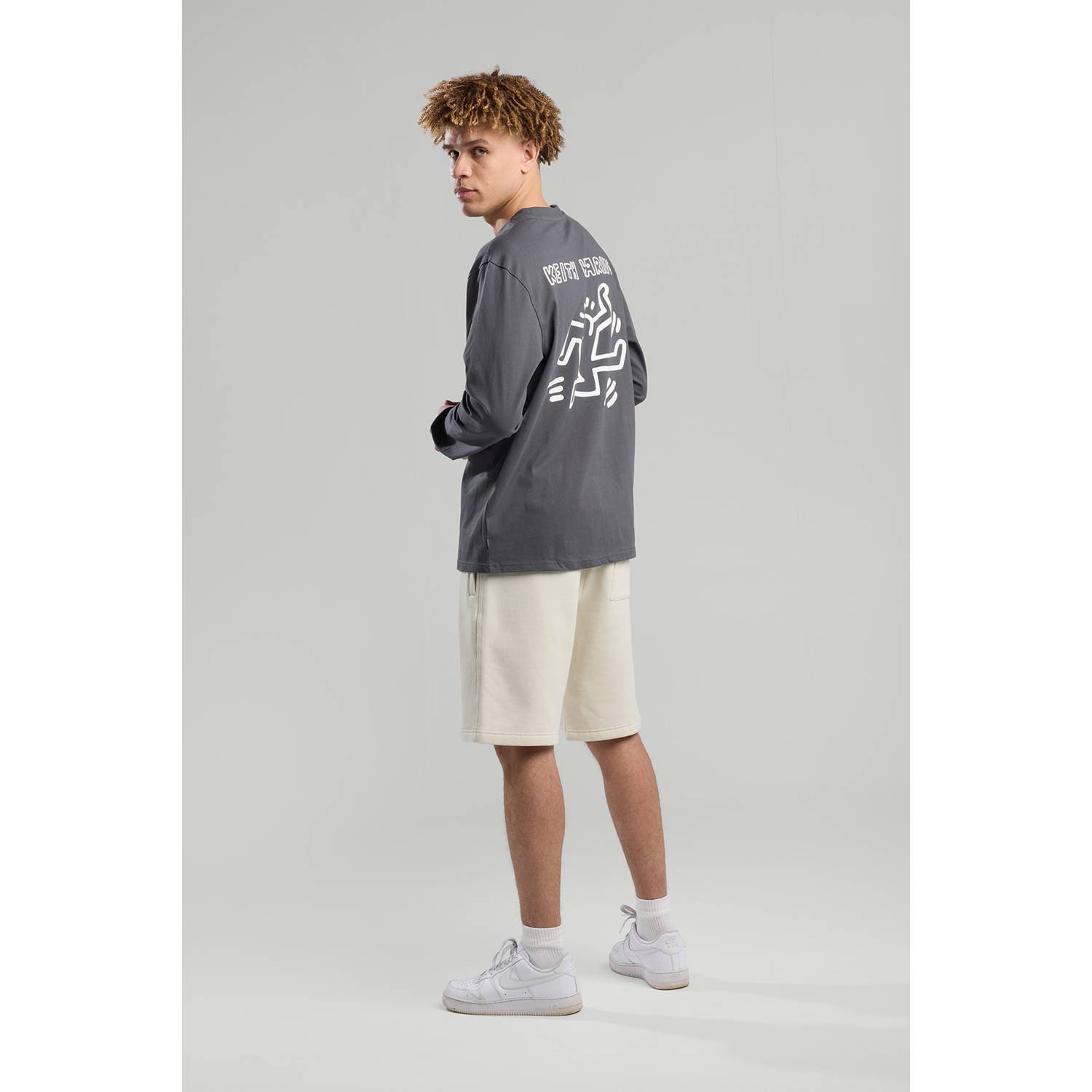 America Today longsleeve grijs