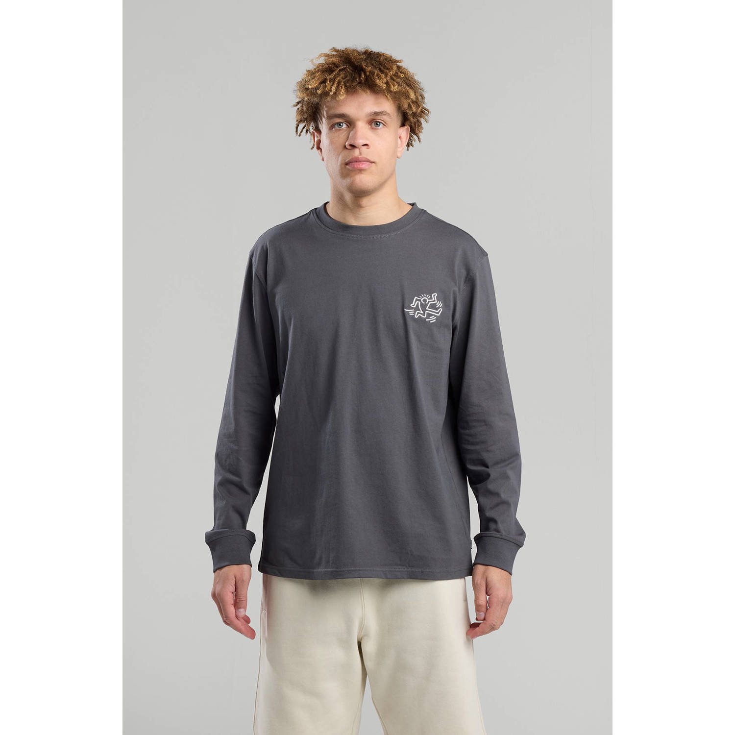 America Today longsleeve grijs