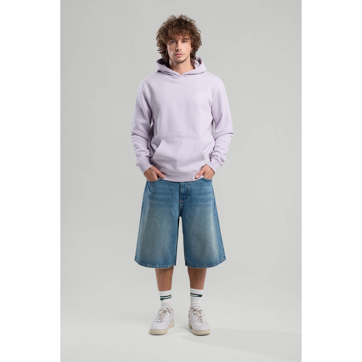 America Today hoodie paars