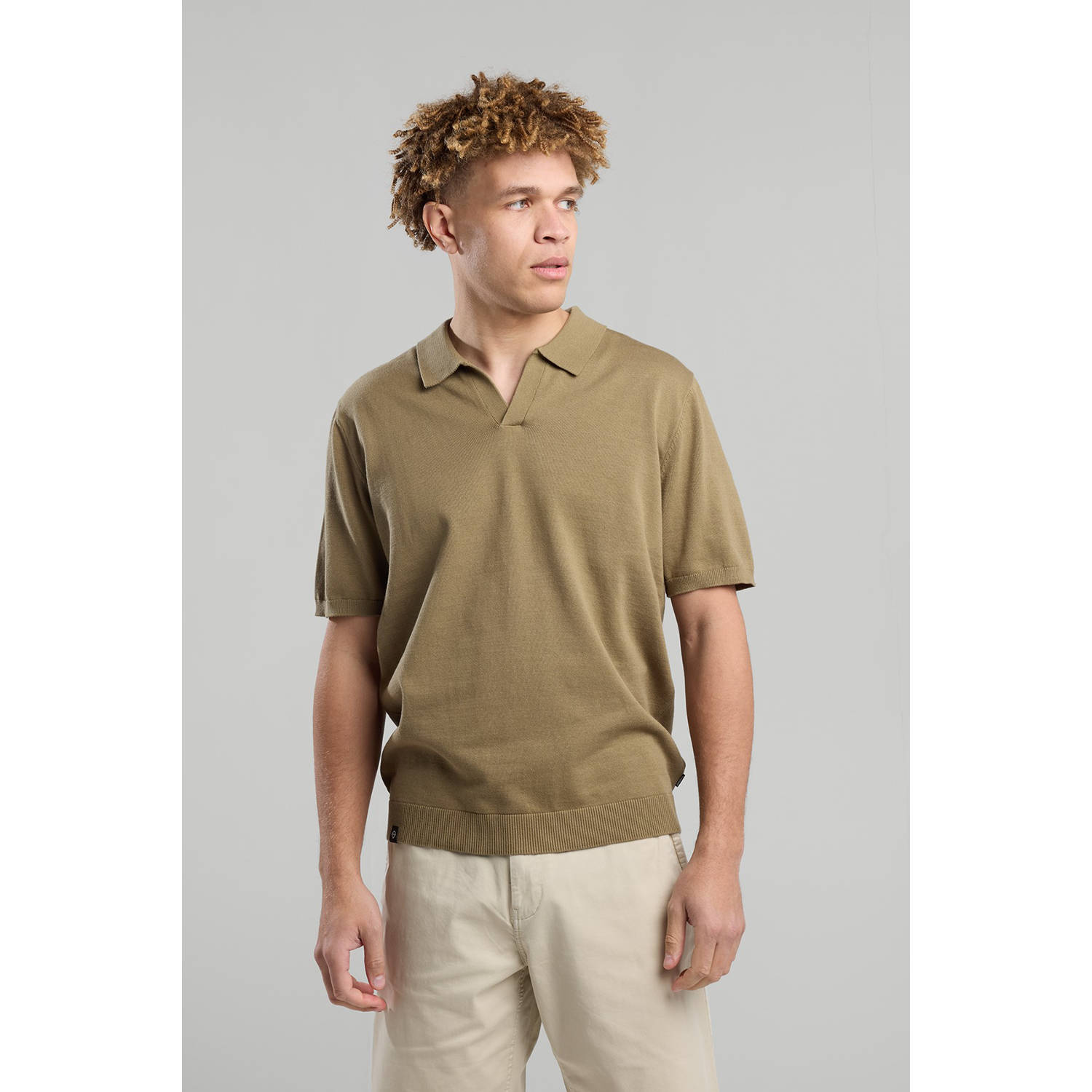 America Today regular polo groen