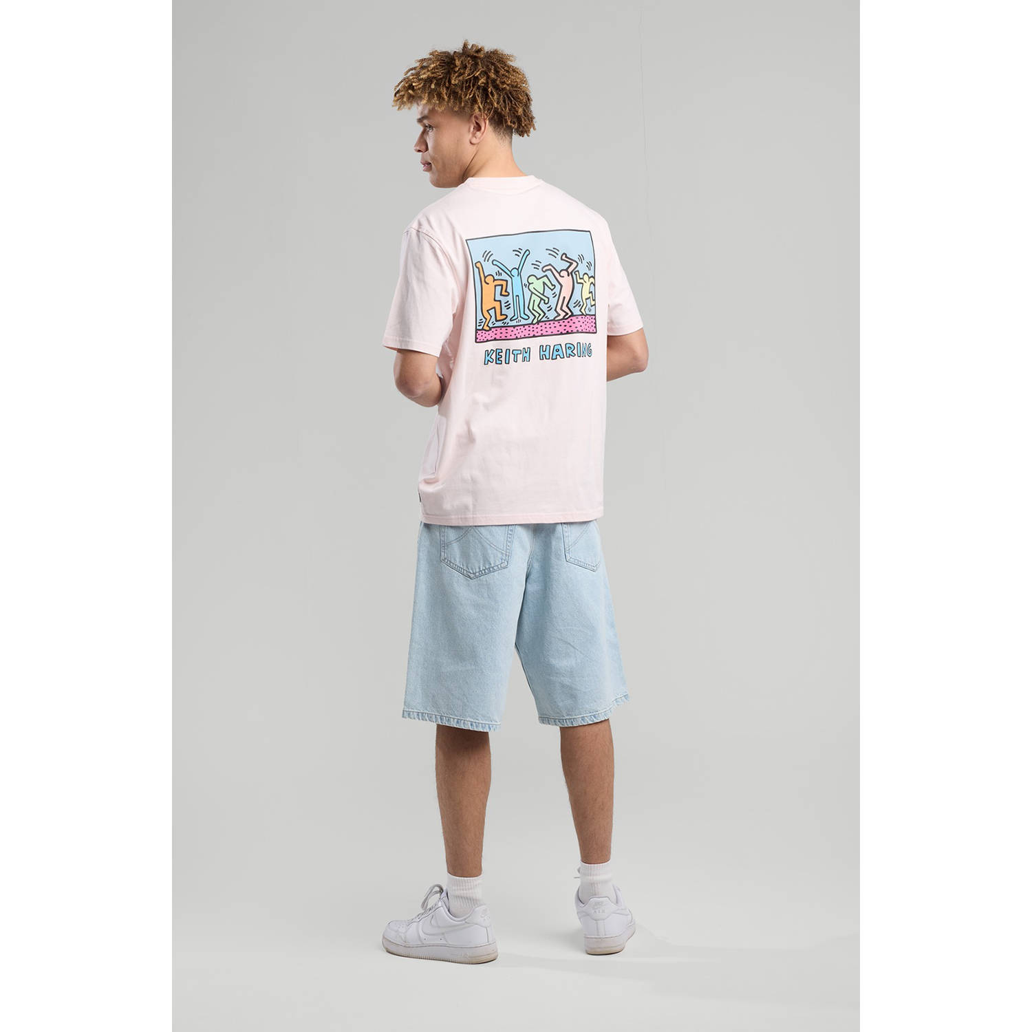 America Today T-shirt roze