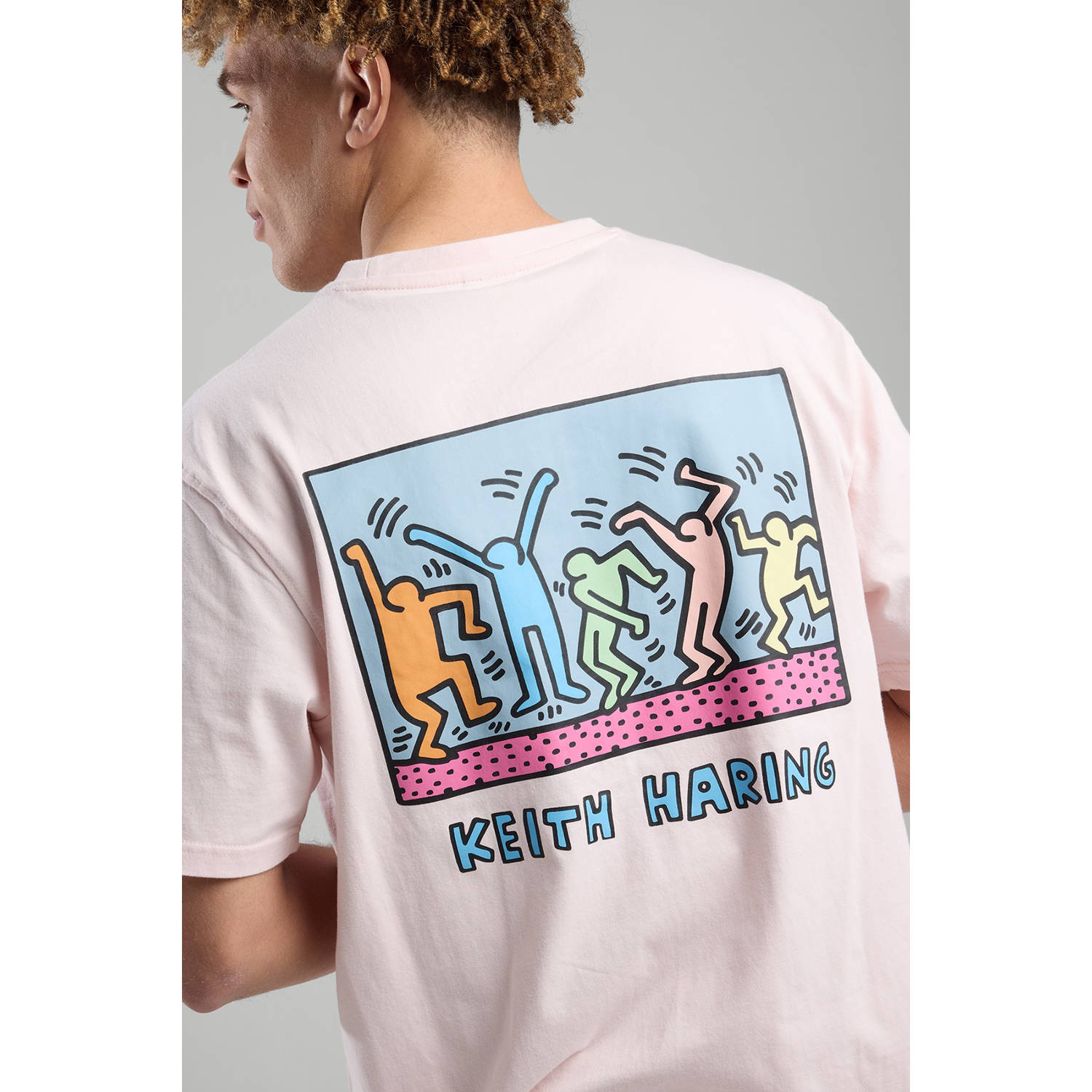 America Today T-shirt roze