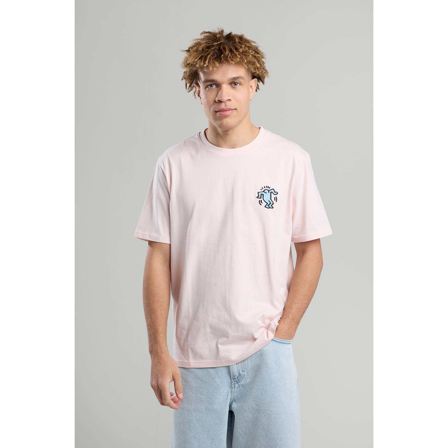 America Today T-shirt roze