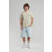 America Today T-shirt beige