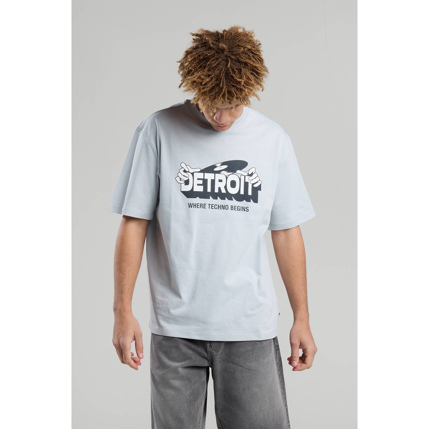 America Today T-shirt blauw