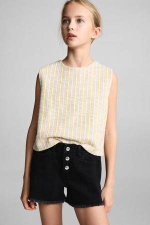 denim short black denim