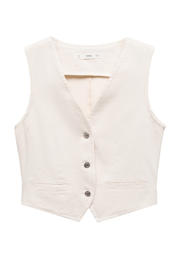 thumbnail: Mango gilet ecru