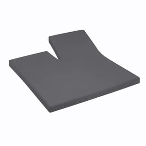 jersey hoeslaken split antraciet (tot 15 cm)