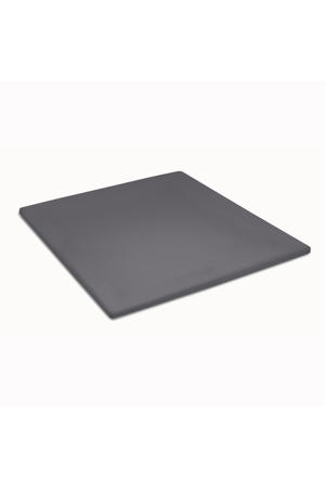 jersey hoeslaken topmatras antraciet (tot 15 cm)