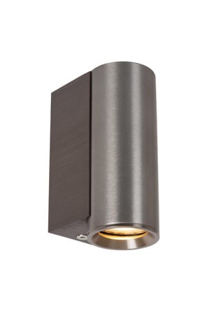 DUPLA - Wandspot / Wandlamp - 1xGU10 (MR11) - Grijs ijzer