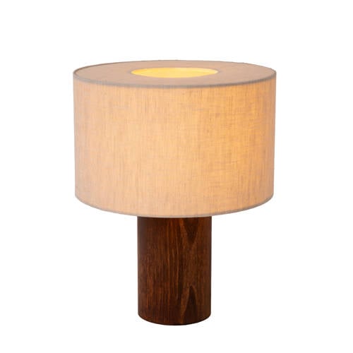 Lucide TACHINA - Tafellamp - 1xE27 - Naturel afbeelding