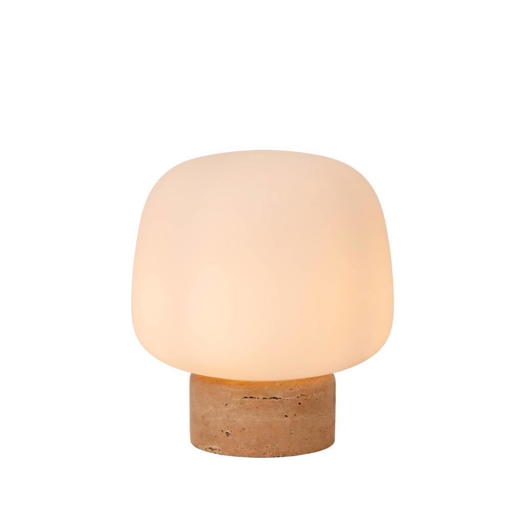 Lucide ANSTON - Tafellamp - 1xE14 - Opaal