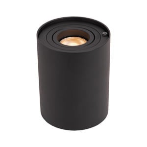 TUBE - Tafellamp - Ø 9,6 cm - LED 3 StepDim - GU10 - 1x5W 2600K/2800K - Zwart