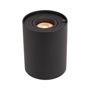 TUBE - Tafellamp - Ø 9,6 cm - LED 3 StepDim - GU10 - 1x5W 2600K/2800K - Zwart